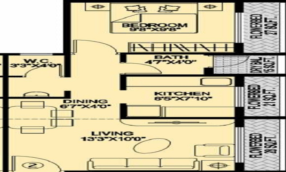 Soham Avenue Floor Plan