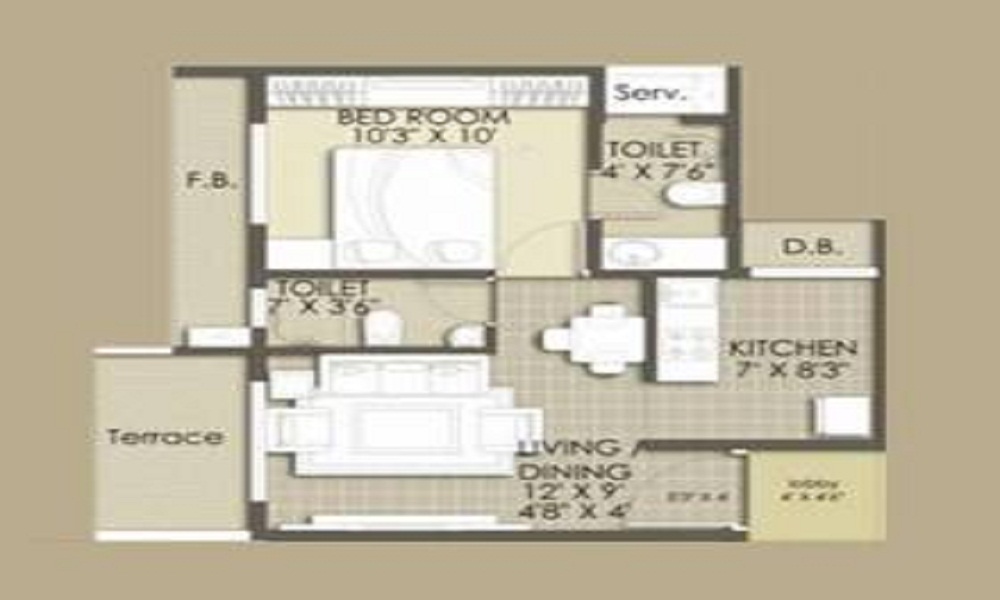 Keystone Arista Floor Plan