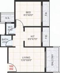 Adhiraj Magnolia Floor Plan