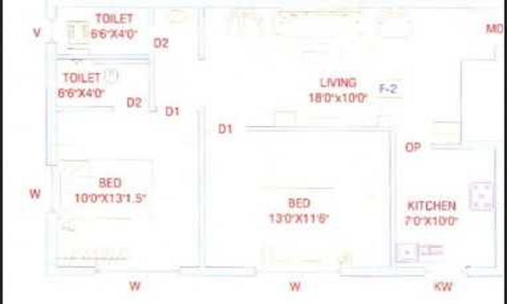 Ishwaryam Amalorpavam Appartment Floor Plan