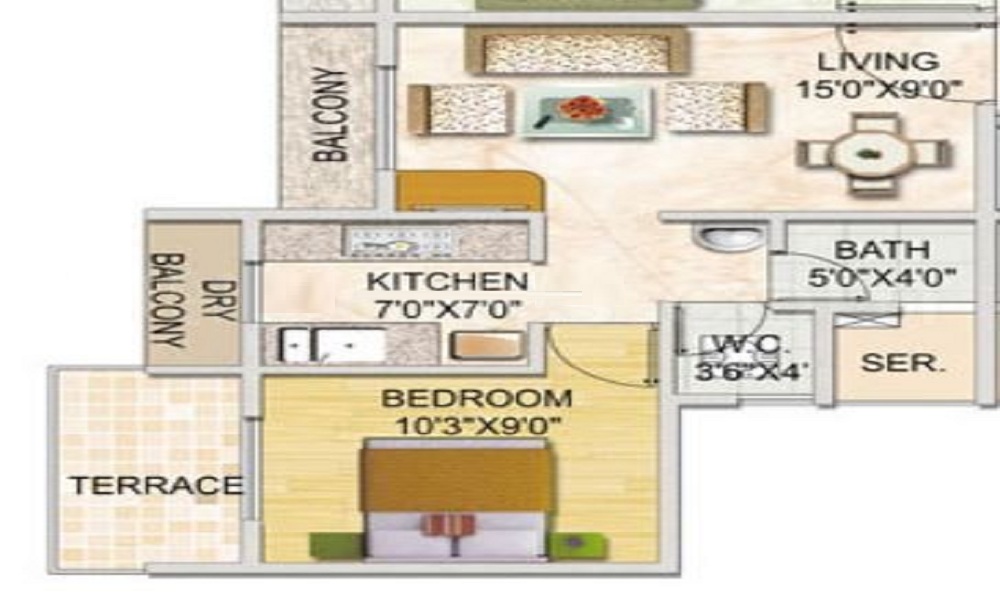 Monarch Brookefields Floor Plan