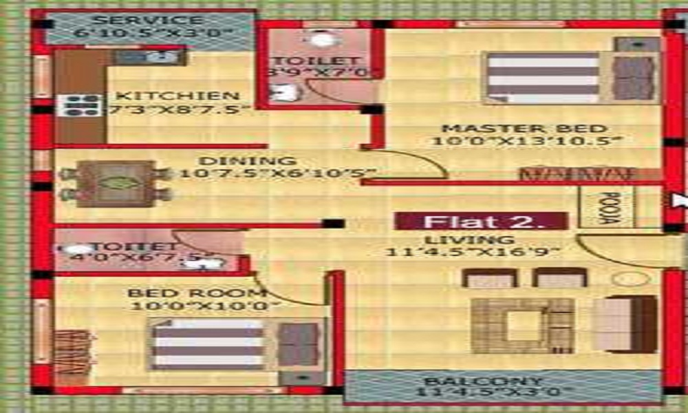 Jayam Palace Floor Plan