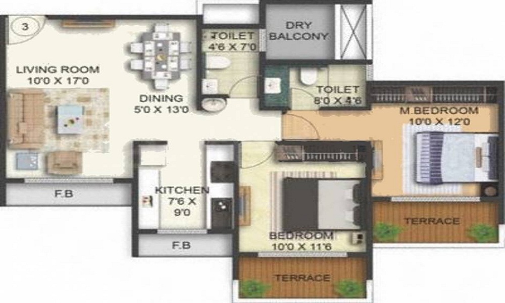 Varsha Balaji Heritage Floor Plan