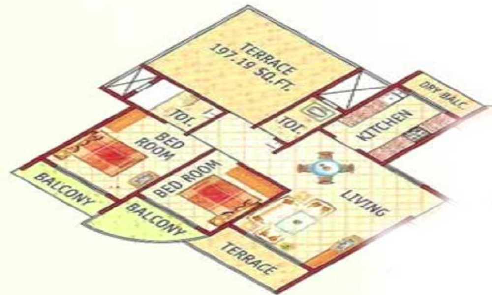 Giriraj Towers Floor Plan