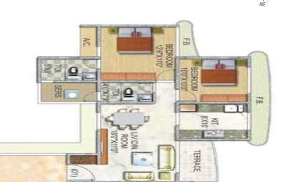 USR Sai Enclave Floor Plan