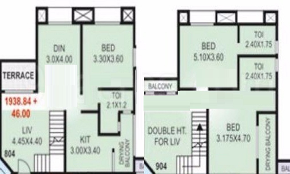 Haware Silicon Tower Floor Plan