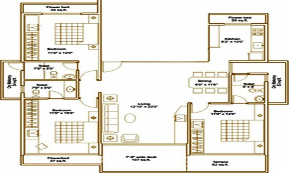 Ishwar Ecstasy Floor Plan