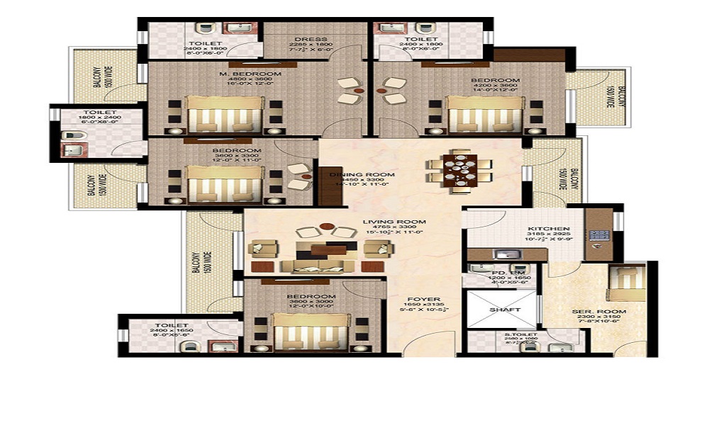 Lotus Green Valley Acropolis Floor Plan