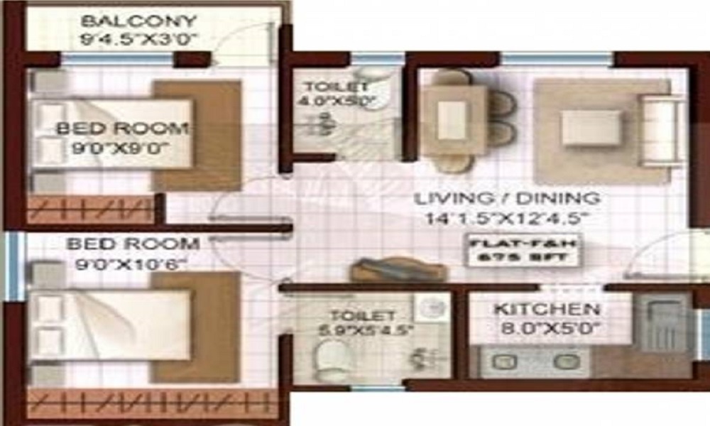 Khurinji Maple Floor Plan