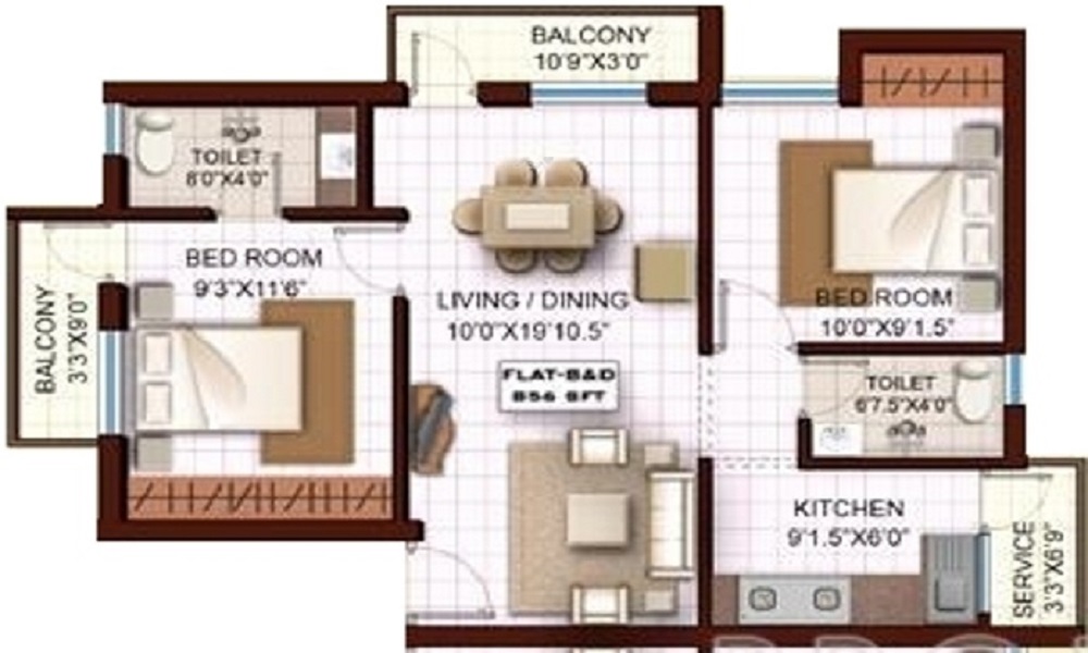 Khurinji Maple Floor Plan
