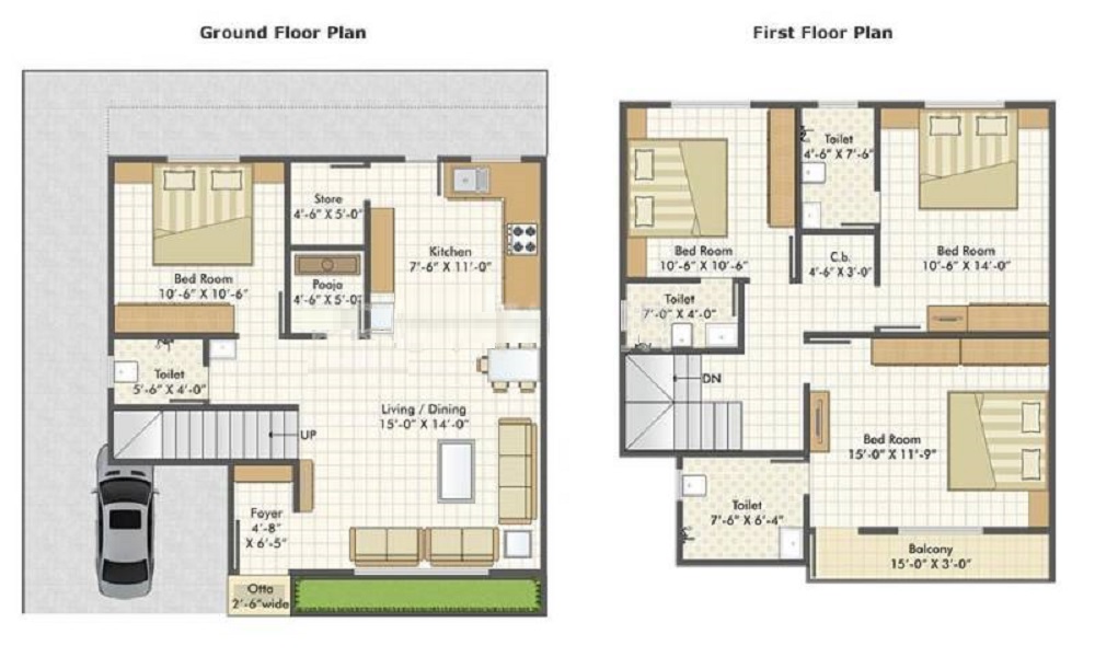 Dev Villas Floor Plan