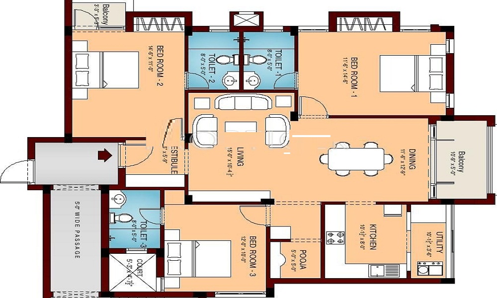 Landmark Construction Landmark Orlando Floor Plan