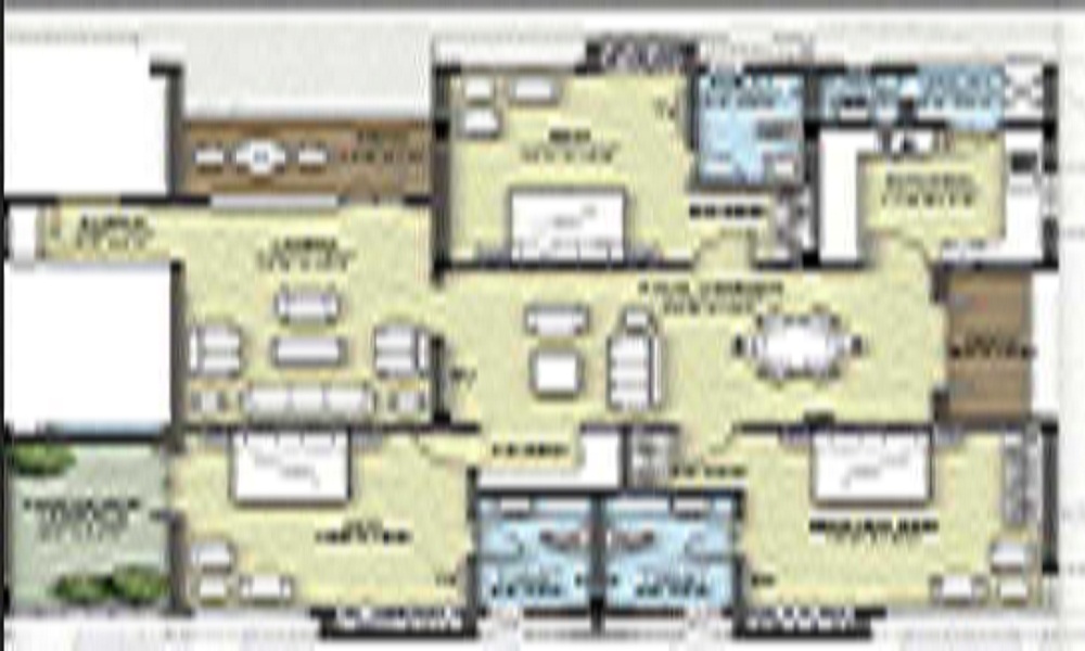 Leela Prime The Grand Floor Plan