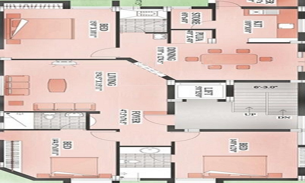 Maxis Maxis Pranavam Floor Plan