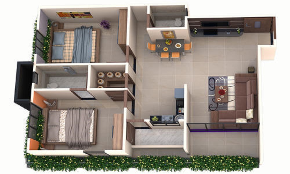 Mehta Havens Alaknanda Apartment Floor Plan