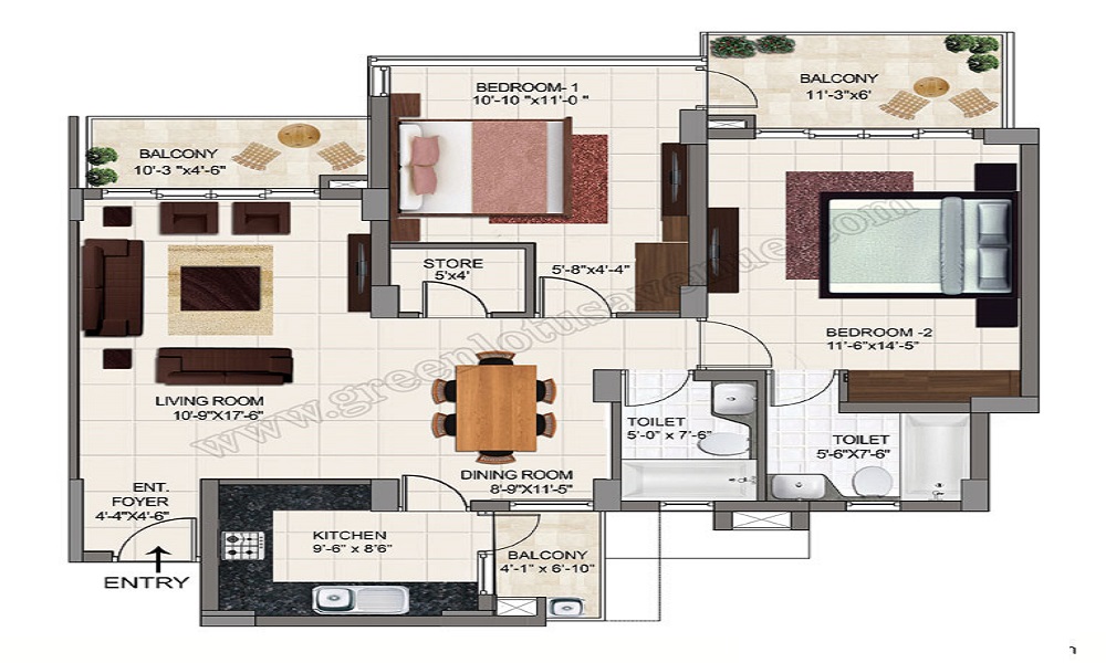 Mehta Havens Mehta Brindavan Floor Plan
