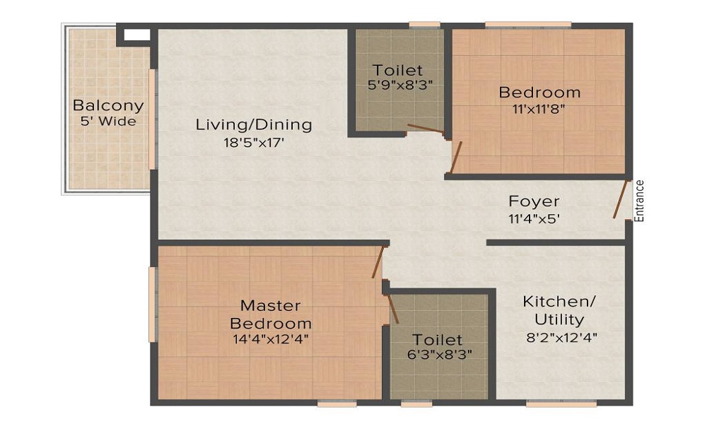 Prestige Ivy League Floor Plan