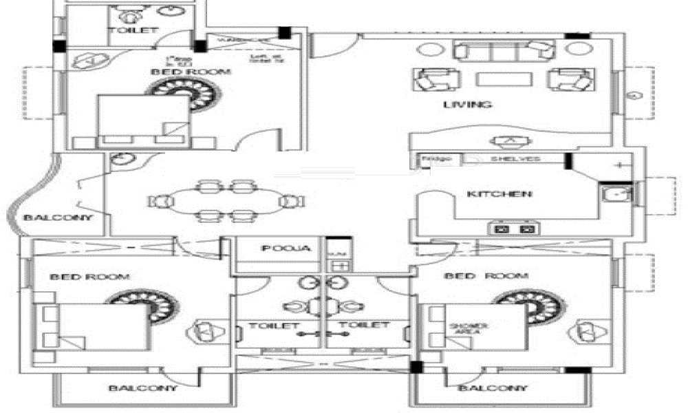 Nahar Foundations Nahar Panache Floor Plan