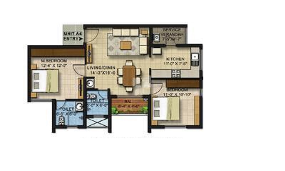 Newry Properties Shrenika Floor Plan