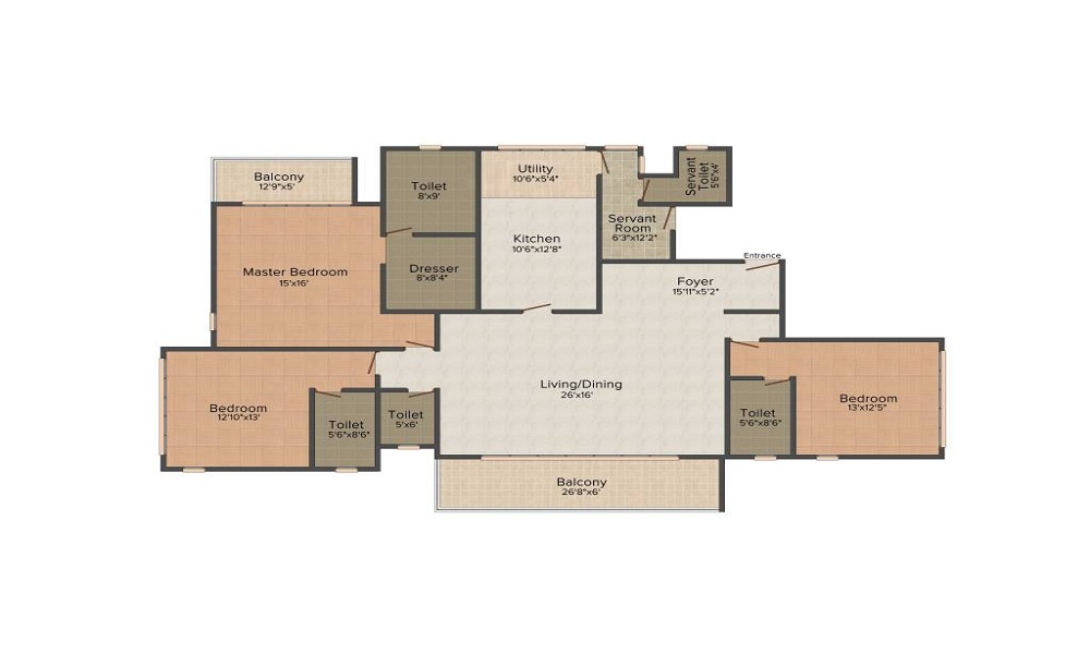 Prestige Deja Vu Floor Plan