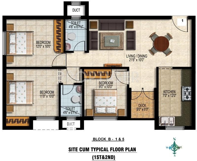Pearl Krishna Floor Plan