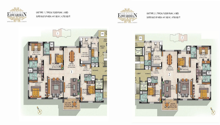 Prestige Edwardian Floor Plan