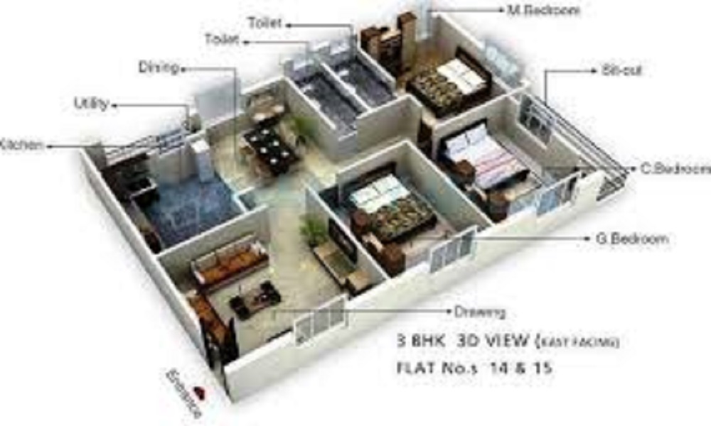 Ramaniyam Abhishek Phase I Floor Plan