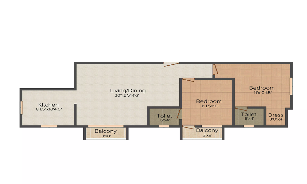 Rams Builders Vedasreni Floor Plan