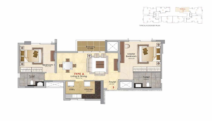 Prestige MSR Floor Plan