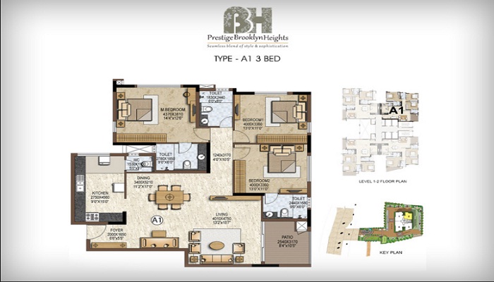 Prestige Brooklyn Heights Floor Plan