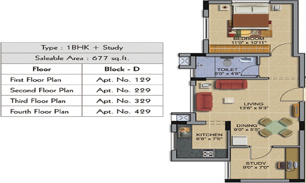 RSK Housing Orchid Garden Floor Plan