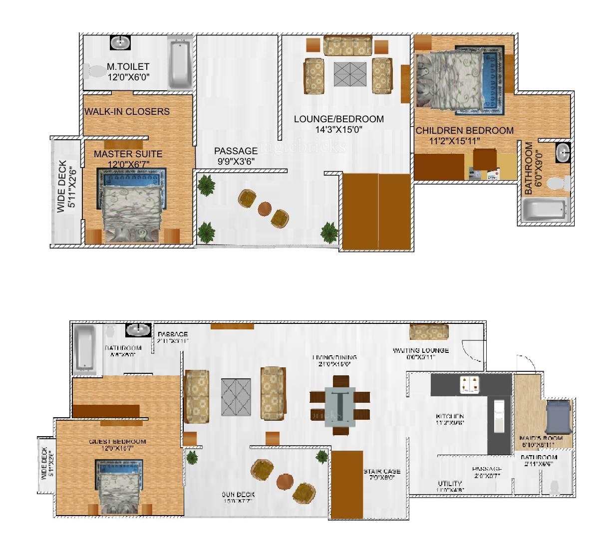 Gera Trinity Towers Floor Plan