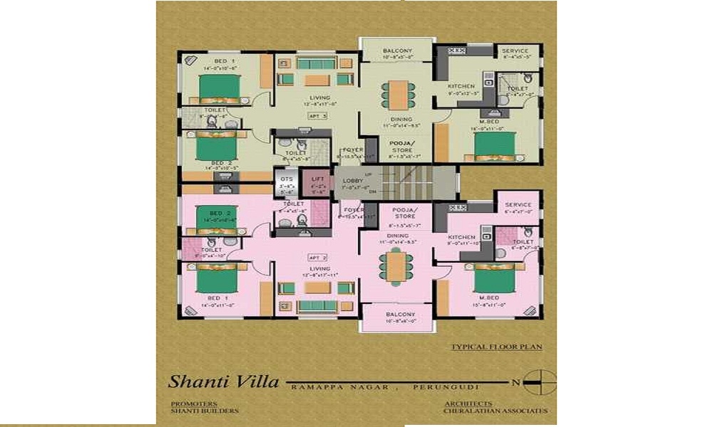 Shanti Karpaga Floor Plan