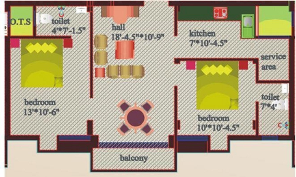 Sree Homes Adora Appartment Floor Plan