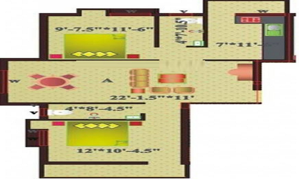 Sree Homes Alaya Appartment Floor Plan