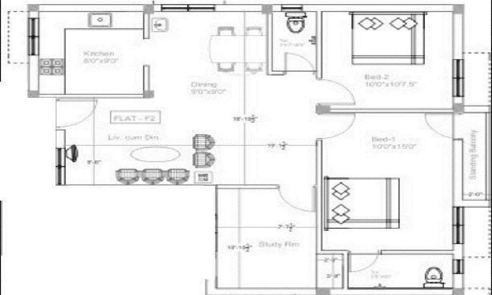 Sri Krishna Dwaraka Floor Plan