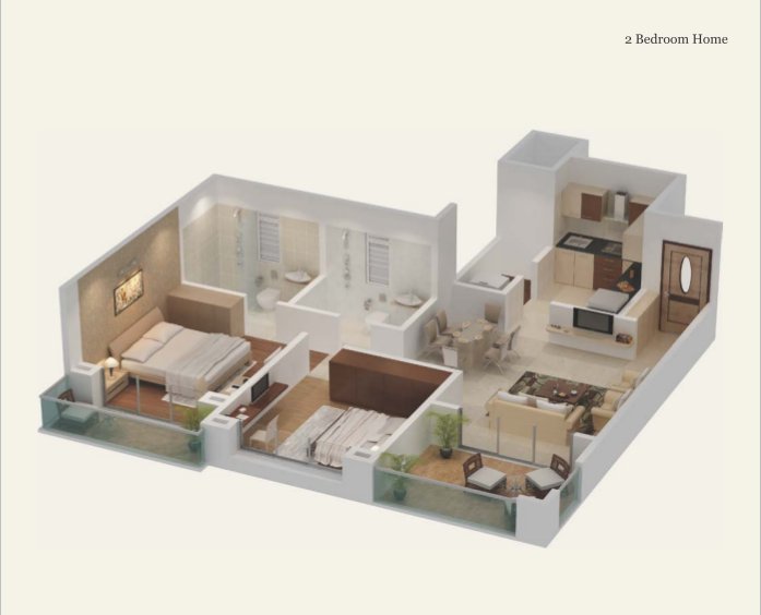 Kolte Patil Langston Floor Plan