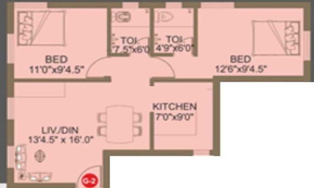 SRM Kailash Floor Plan