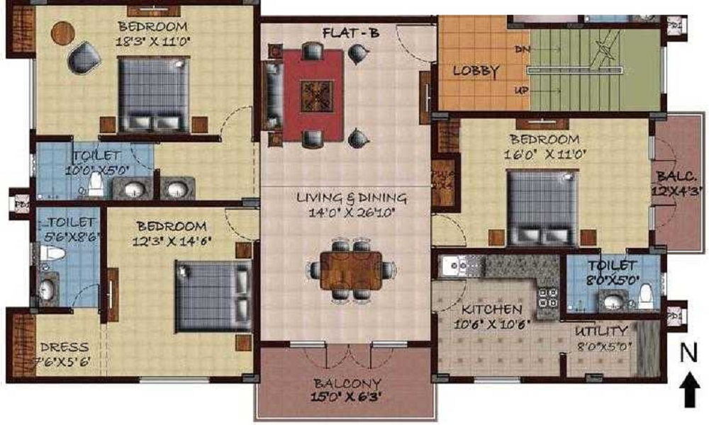 Sumanth Sreshta Ragasudha Floor Plan