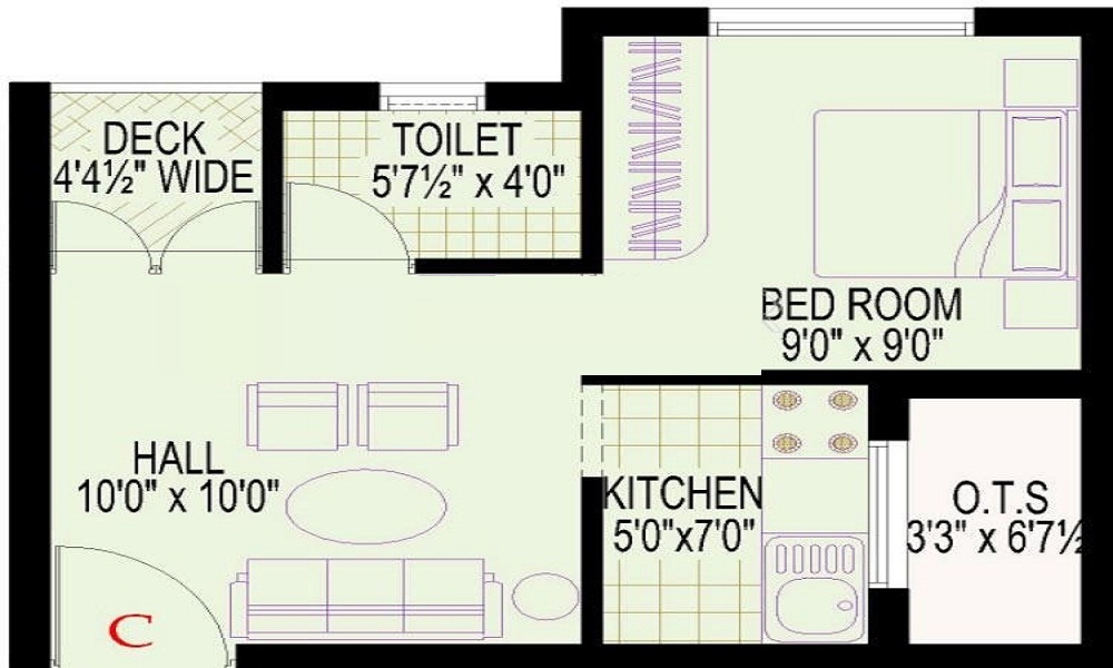 Vijay Shanthi Lotus Pond Floor Plan