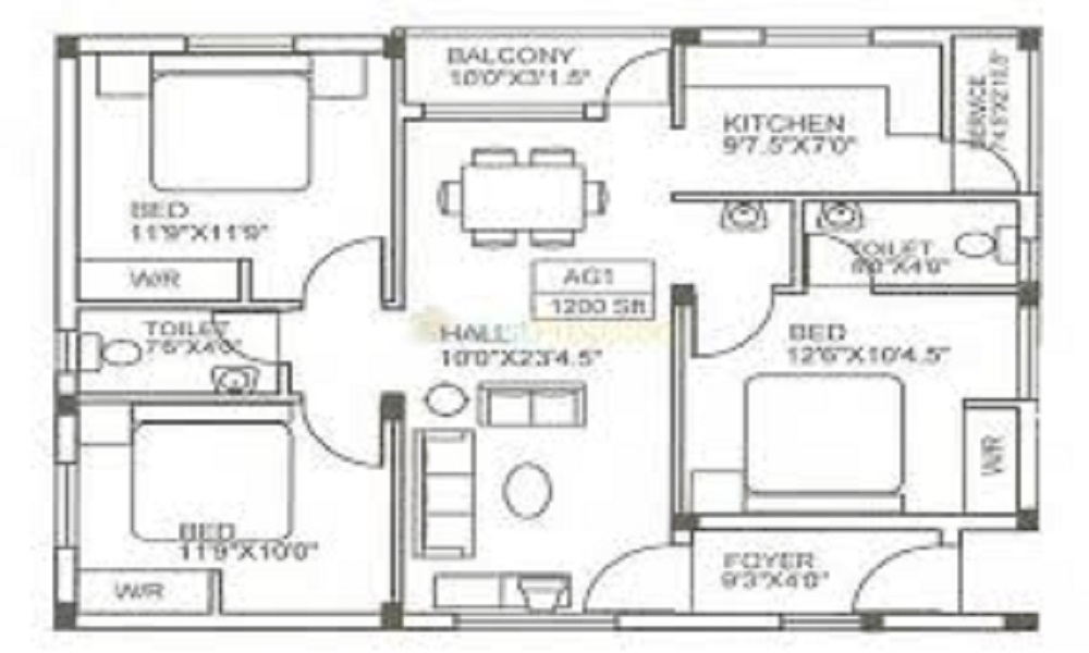 Vinoth Versa Floor Plan