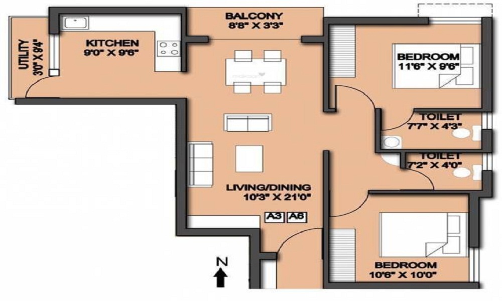 Winners Nakshatra Floor Plan