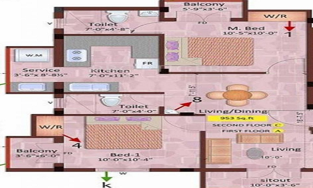 XS Real Vibe Floor Plan