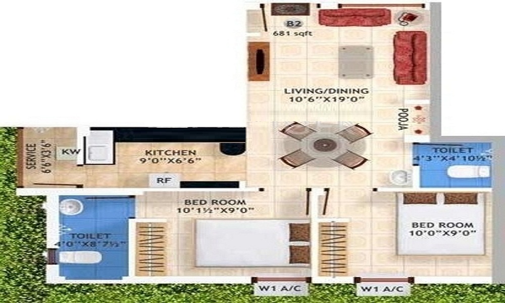 LCS City Anugraha Floor Plan