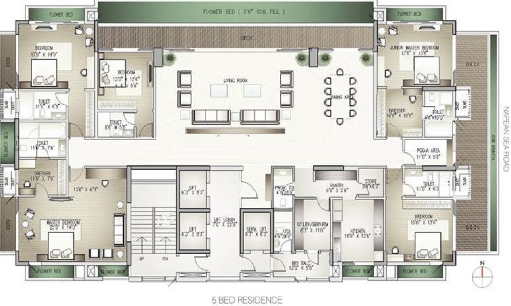 Jaypee Greens Kingswood Oriental Floor Plan