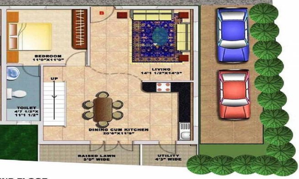 Vasavi Housing Zelia Floor Plan