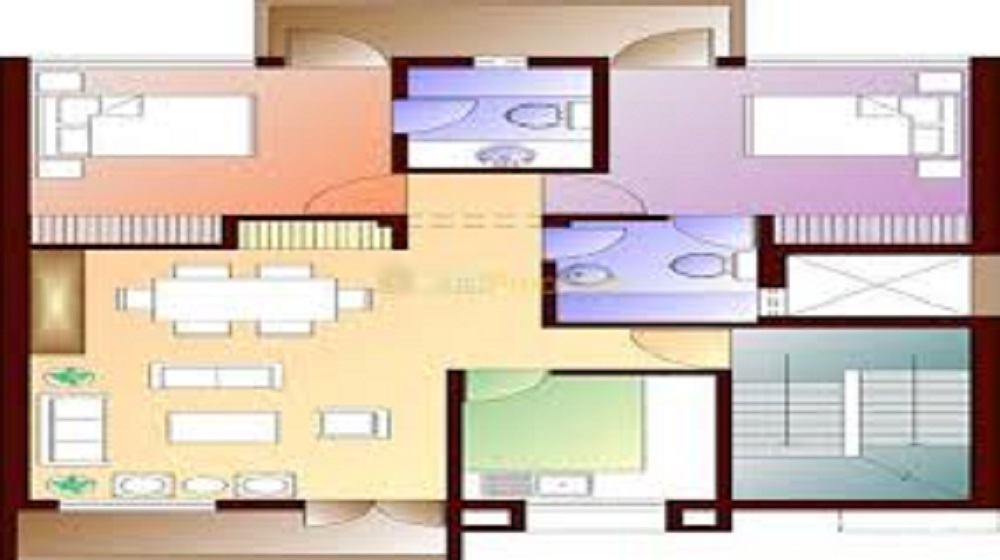 Ansals Flexi Homes Floor Plan