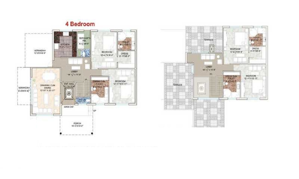 Mittals Royale Orchards Floor Plan