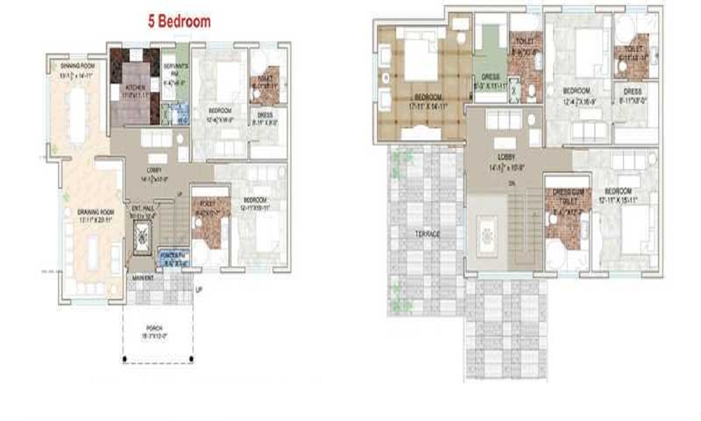 Mittals Royale Orchards Floor Plan