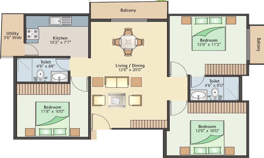 Bhumika Classic Floor Plan